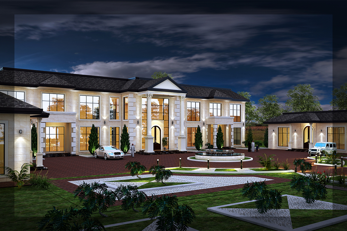 luxury villa, mansion